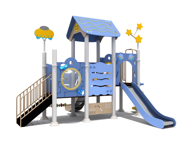 Nouveau design certificat CE prix bon march&eacute; toboggan de terrain de jeu en acier inoxydable